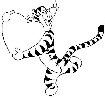 Tigger Pages Coloring 3
