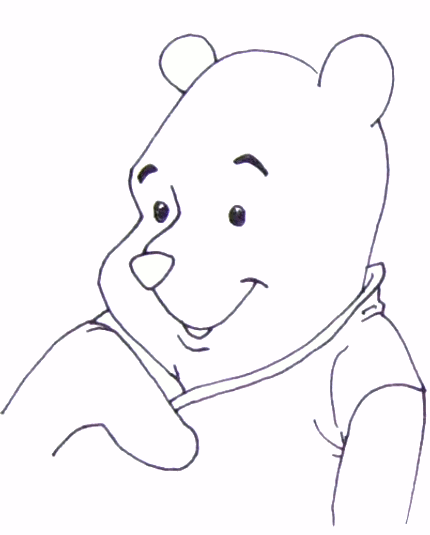 Winnie The Pooh Pages Coloring 1