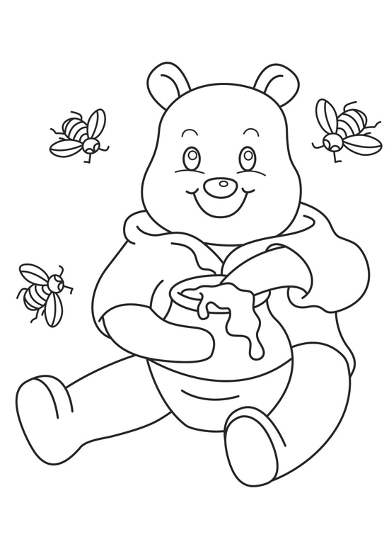 Winnie The Pooh Pages Coloring 12